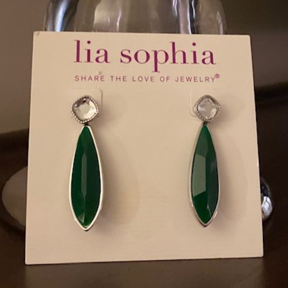 Lia Sophia "SPELLBOUND" Earrings (2-in-1 set)